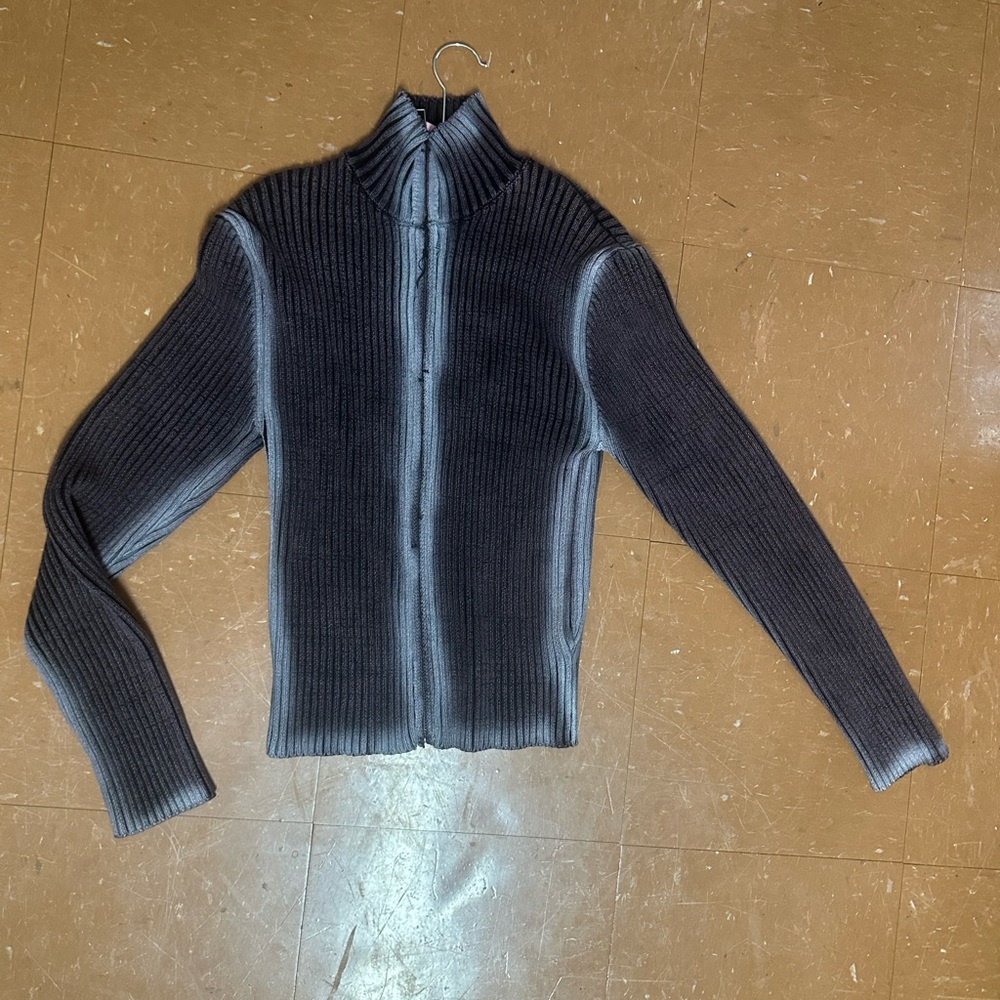 Jaded London purple acid knit track top